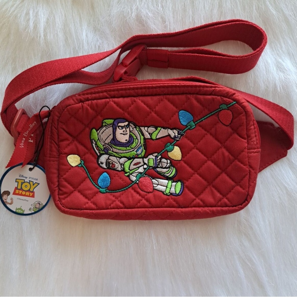 Vera Bradley Red Toy Story Crossbody Bag perfect for Mickey’s Christmas Party